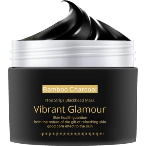 NEW bamboo charcoal blackhead tearing mask shrink pores oil control deeply cleaning Peel Masks remover nose black mask face care