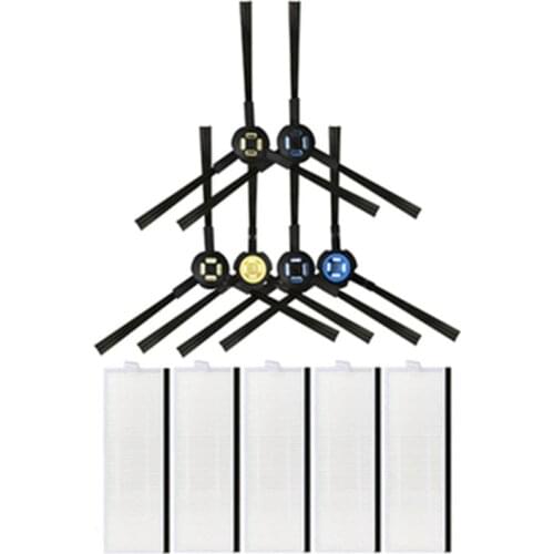 Vacuum Cleaner Hepa Filter Side Brush for Silvercrest SSRA1 Robot Vacuum Cleaner Parts Filter Brush Replacement