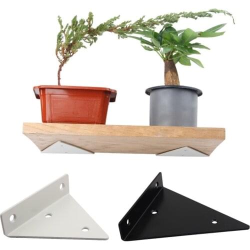 Triangle Bracket Invisible Support Wall Load-Bearing Frame Shelf Tripod Partition Right Angle Fixed Shelves Furniture Hardware