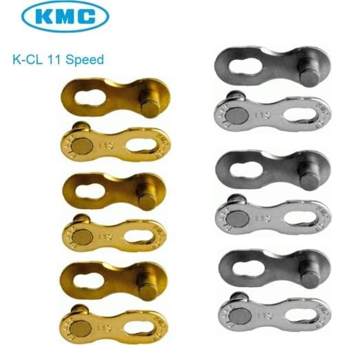 Magic Chain KMC 1/2" X 11/128" 11 Speed Missing Link non-reusable for Trekking 5.65 mm 6 Pair/lot