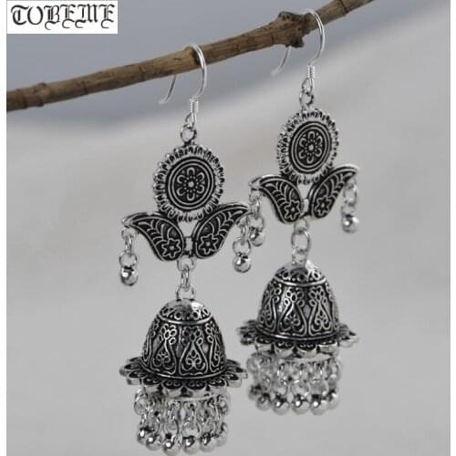Handmade 100% 925 Silver Earrings Thailand Silver Bohemia Earrings Pure Silver Women Earrings
