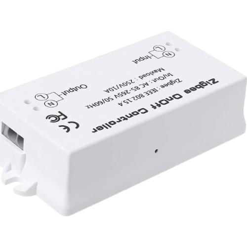 Zigbee On/Off Controller Smart Switch APP Remote Control Smart Home Module AC85-265V 10A