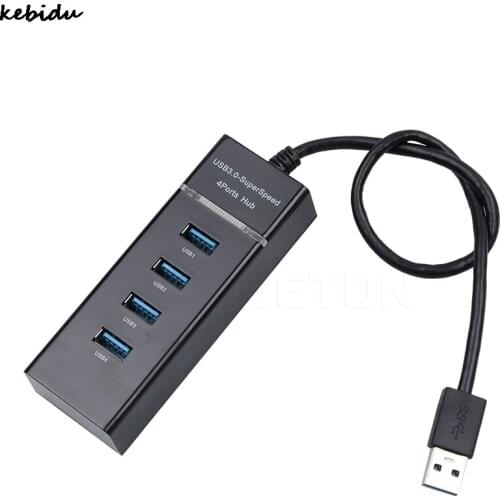 Kebidu 4 Port USB 3.0 HUB high speed USB Splitter computer Peripherals Accessories for Laptop