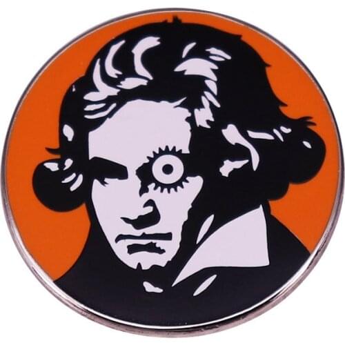Beethoven A Clockwork Orange Alex Enamel Pins Classic Horror Movie Lapel Medal Badge Brooch