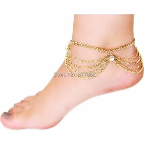 Free Shipping F14 Fashion Chain Ankle Chain Jewelry