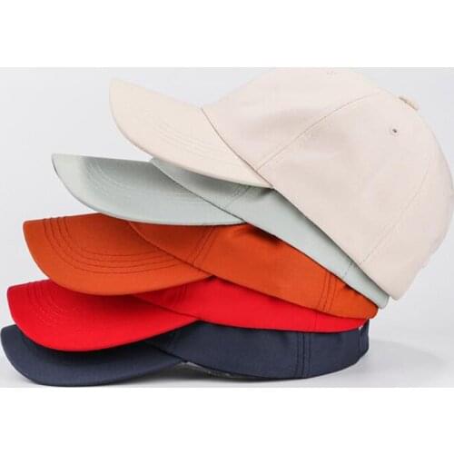 Summer Outdoor Baseball Cap Sport Fashion Spring Adjustable Men Women Hats Solid Color Hip Hop Plain Caps PJ171