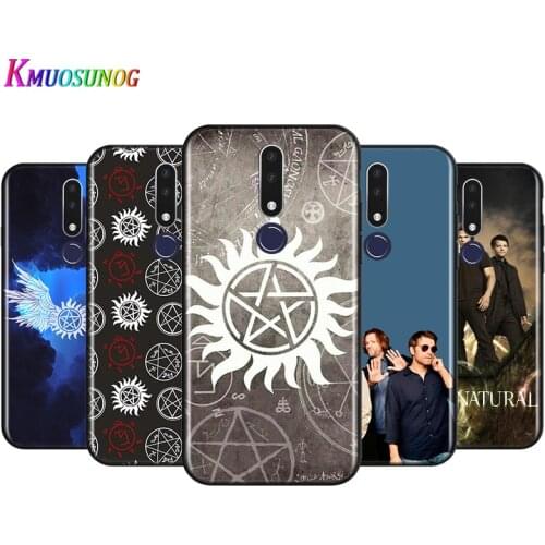Bright Black Cover Supernatural SPN Jensen Ackles for OPPO Reno 4 3 Pro 10X Zoom 2 Z F ACE X2 Pro 5G A5 A9 2020 Phone Case