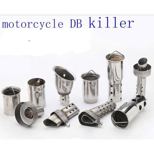 Motorcycle Exhaust Muffler DB Killer Silencer Noise Sound Eliminator adapter 51mm/61mm DB Killer