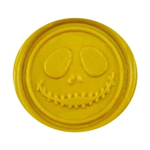Skull Ghost Wax Seal Stamp Set Vintage Classical Wax Stamp Kit for Cards Envelopes Invitations Wine Packages