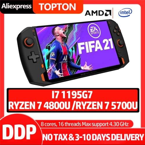 OneXPlayer 11th Core Tiger Lake I7-1195G7 8.4 Inches Handheld PC Video Game Console One X Player Portable Windows 10 Laptop UMPC