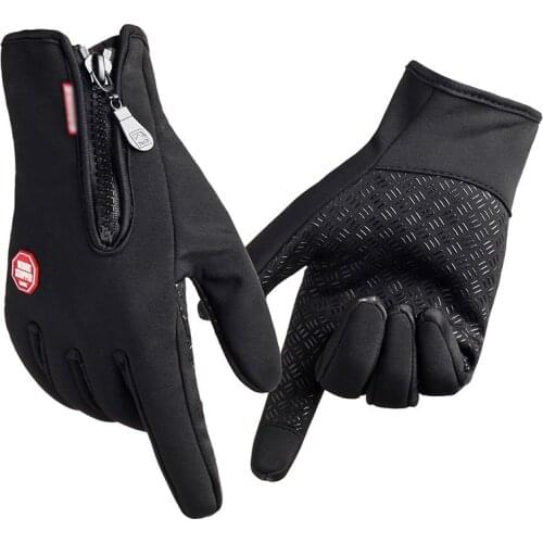 Winter Gloves Touchscreen Gloves Thermal Gloves for Ski Unisex Thicken Warm Windproof Full Finger Snowboard Skiing Gloves