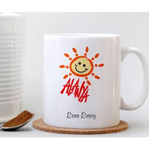 Personalized Alanya White Mug Cup-001