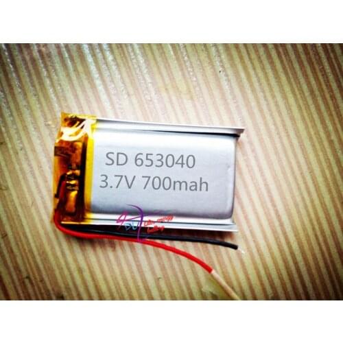 Polymer 653040 electric tool GPS positioning instrument medical equipment Bluetooth lithium battery factory direct sales