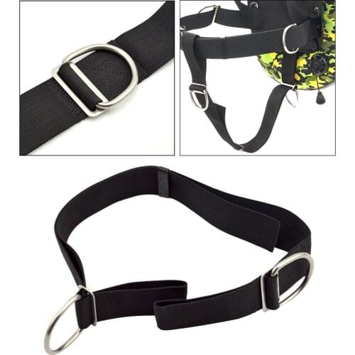 Tec Diving Backplate Crotch Strap Scuba Diving Webbing for Wing BCD Belt Backmount Sidemount