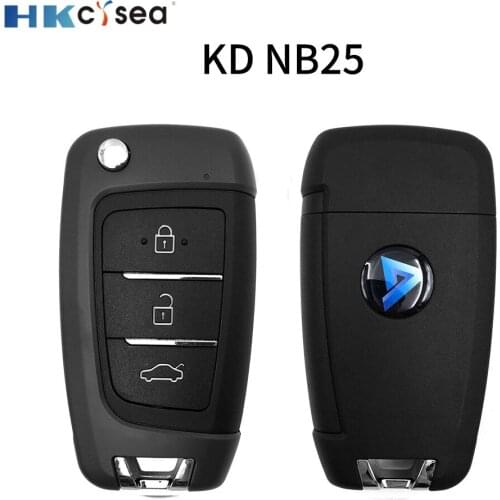 HKCYSEA 2pcs/lot NB25 Universal KD Remote for KD-X2 KD900 Mini KD Car Key Remote Replacement Fit More than 2000 Models