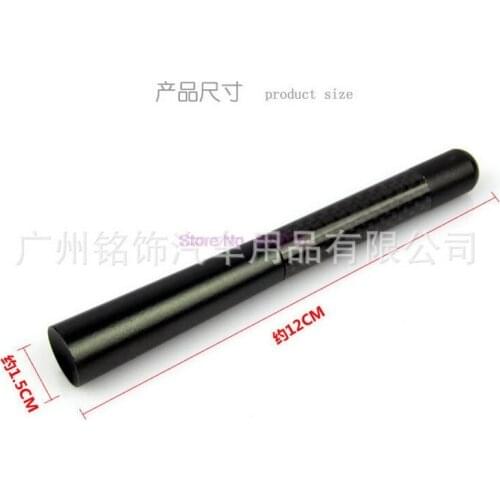 By DHL or Fedex 100pcs Delicate Black Fiber Carbon Short Antenna Radio Car Aerial Antenna For Cars Hot Selling