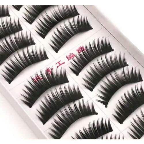 1028 natural thick type smoky eyes DIY false eyelashes as handmade fake eyelashes artificial eyelashes for beauty makeup