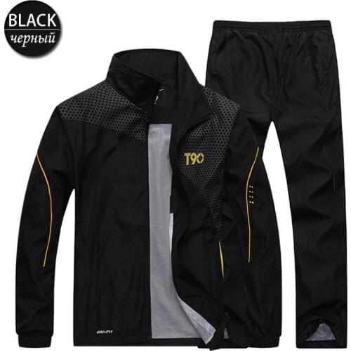 2021 Tracksuit for Men Sets Fitness Gym Clothing Men Casual Sportswear Jogger MenS Winter Suit Sports Gym Mens Joggers Set
