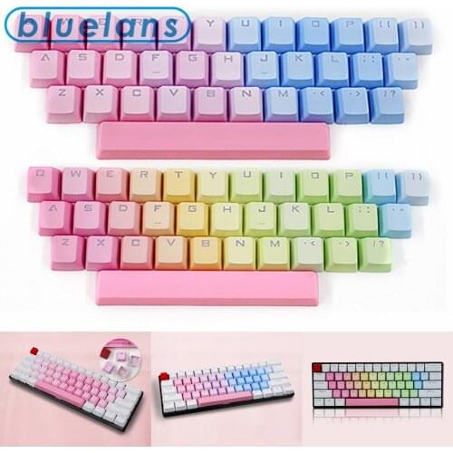 35Pcs Colorful Backlight Key Caps Replacement Mechanical Keyboard Accessories
