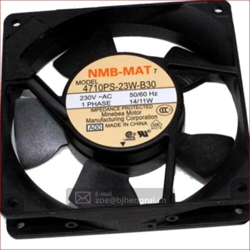 4710PS-23W-B30 12025 NMB 220V 12CM aluminum high temperature cabinet fan