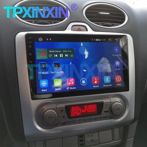 6+128G Android 10 For Ford Focus 2 Mk2 2004-2011 Car GPS Navigation Auto Radio Multimedia Player Headunit Tape Recorder Carplay