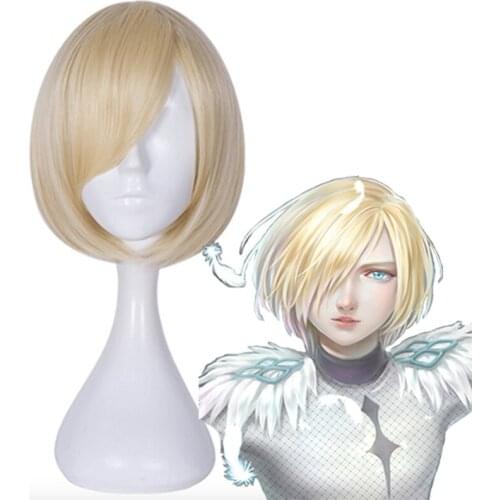 Anime Yuri!!! On ICE Cosplay Wig Yuri Plisetsky Cosplay Wig Heat Resistant Synthetic Wig Halloween Carnival Party