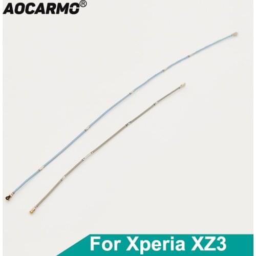 Aocarmo Wifi Wire Antenna Signal Connector Flex Cable For Sony Xperia XZ3 H9493 6.0" Radio Frequency Replacement