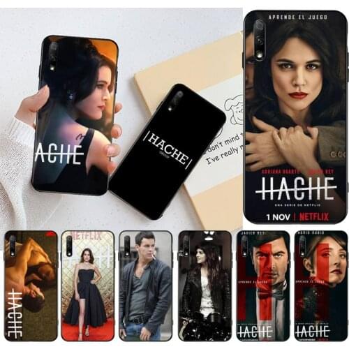 YJZFDYRM Spanish TV Hache Black TPU Soft Phone Case for Huawei Honor 30 20 10 9 8 8x 8c v30 Lite view pro
