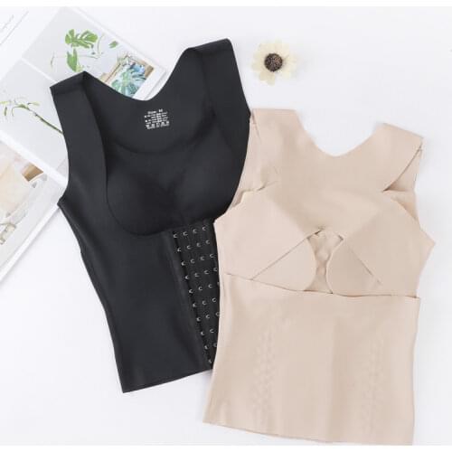 Women High Waist Trainer Body Shaper Corset Slimming Sheath Belly Reducing Shaper Tummy Lady Posture Corrector Bra Shaper Corset