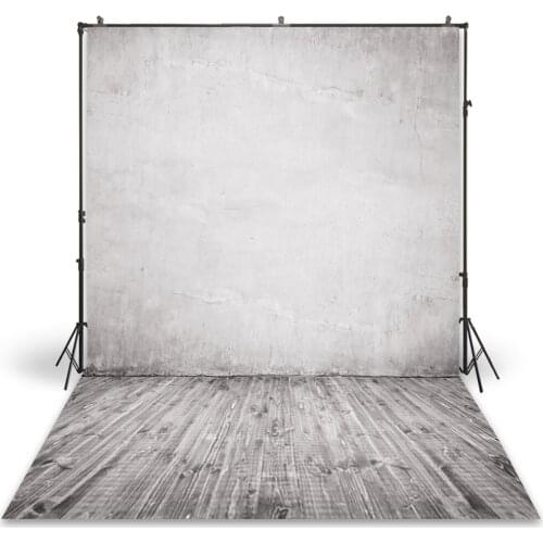 HUAYI Photography Backdrop Newborns Baby Child Photo Booth Background Vintage Gray Brick Wall Studio Photoshoot Backdrops D-9785