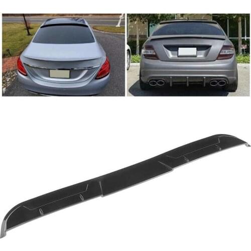Glossy Black Rear Window Roof Spoiler Fit for Mercedes Benz W205 C300 C63 2015 2019 2020 Car Accessory