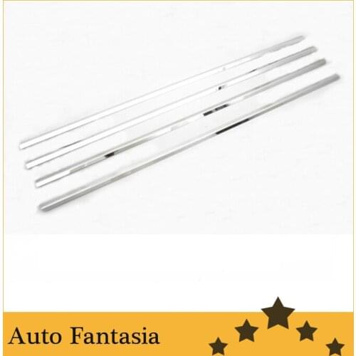 Chrome Side Window Bottom Trim Set for Toyota Corolla 11-13