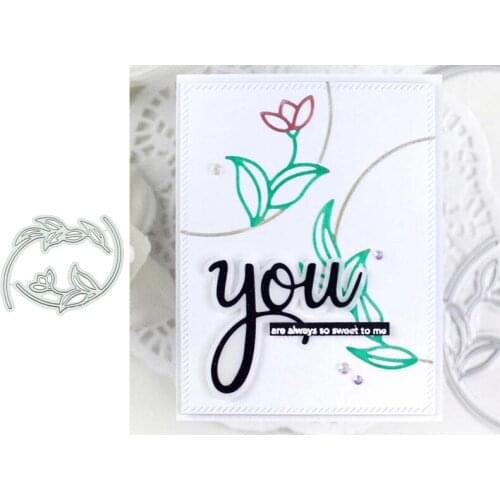 Leaves Metal Cutting Dies for Scrapbooking Handmade Tools Mold Cut Stencil New 2021 DIY Card Make Mould Model Craft Decoration