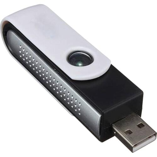 Mini USB Portable Rotary Office Home Auto Fresh Ionic Air Purifier Ionizer