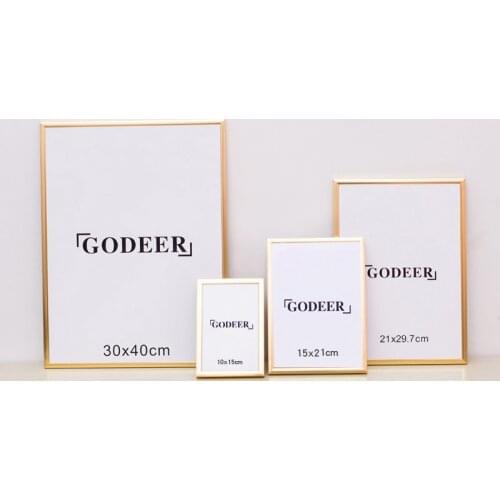 2020 Nordic Style Wall Photo Frame Metal Photo Frame Decorative Wall Picture Frames Poster frame picture frames for paintings