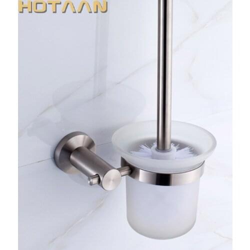 Wall mounted Toilet Brush Holder,SUS304# stainless steel Construction Base ,Bathroom accessories YT-10312