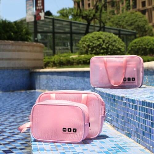 Under Nineteen 2019 New Travel Organizer 3 Pcs Bag Sets Neceser Clothes Toiletry Washing Bath Storage Pouch For Summer Travel