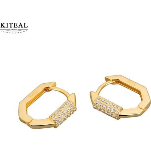 KITEAL 2021 new Goddess stud earrings Simple and compact, creative and versatile women earrings accessories for jewelry