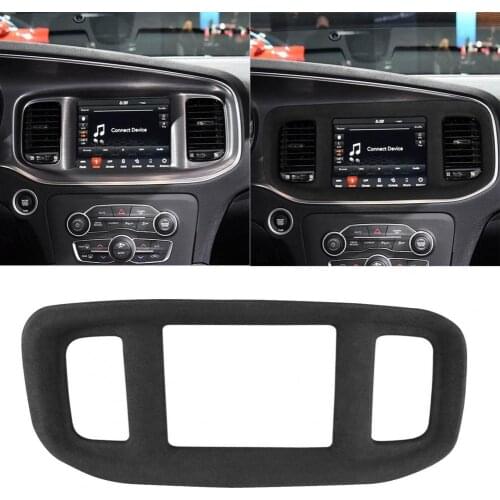 Sturdy Practical Console Navigation Panel Replacement Long-lasting Central Console Navigation Frame Anti-scratch