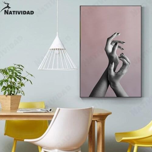 Modern Art Canvas Painting Hand Pictures Art Wall Posters and Prints Wall Art Canvas Bedroom Decoration Paintings Poster Wall