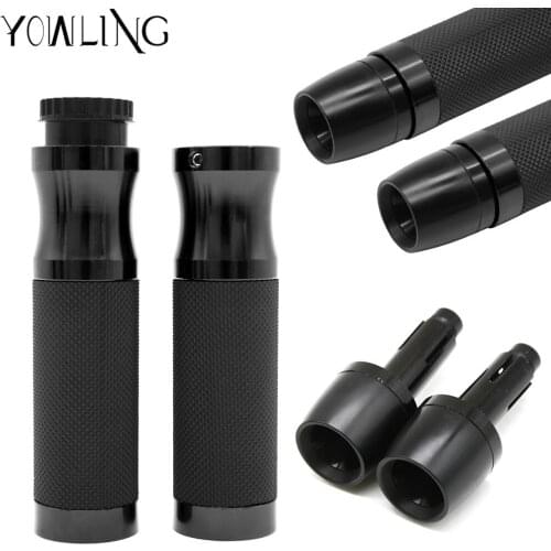 Universal 7/8" 22MM CNC Motorcycle handlebar grip Hand Grip ends Motorbike handlebar grips ends Motorcycles accessories parts