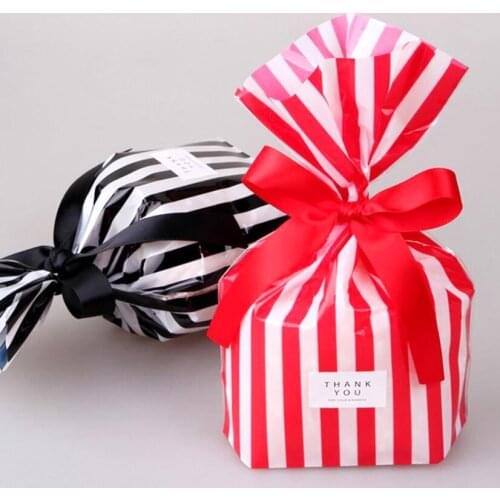 Cookie Candy Gift Bags Baking Packaging For Sweets Wedding Party Goodie Favors Cake Gift Bags Present Packing 10Pcs 15Pcs 20Pcs