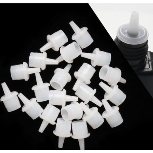50 Glue Bottles Replacement Cover Individual False Eyelashes Extension Glue Empty Bottle Plug Extension