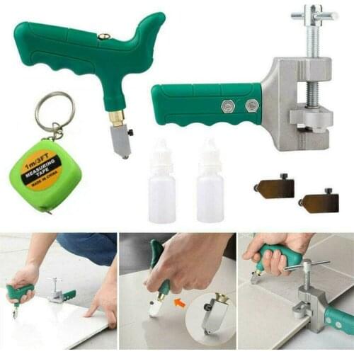 11pcs/Set Manual Glass Cutter Multi Functional Portable Opener Breaker Handheld Grip Tile Cutter Cutting Tool