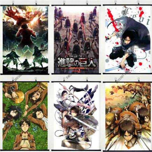 Attack on Titan Diamond Embroidery Full Anime Drill DIY 5D Diamond Painting Cross Stitch Kits Mosaic Kids Room Decoration Gift