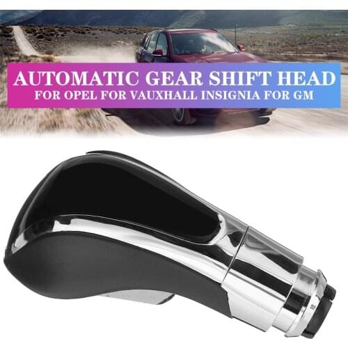 Automatic Car Chrome Gear Shift Knob Lever Shifter Gearstick For Opel/Vauxhall Insignia/Astra J for GM/Buick Regal 2008-2016