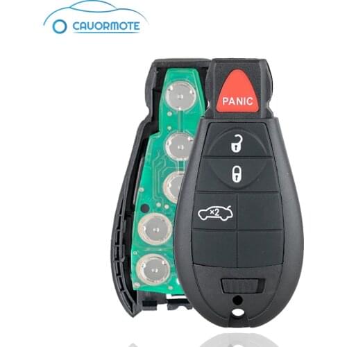 Central Locking Car Remote Key For Dodge Charger Challenger 2008 2009 2010 Electronic Chip Smart Remote Control 4 Buttons Key