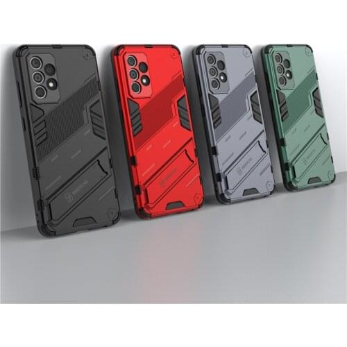 For Samsung Galaxy A52 Case Cover for Samsung Galaxy A52 4G 5G Protective Cover Punk Armor Shell Kickstand Hard Phone Case Capa