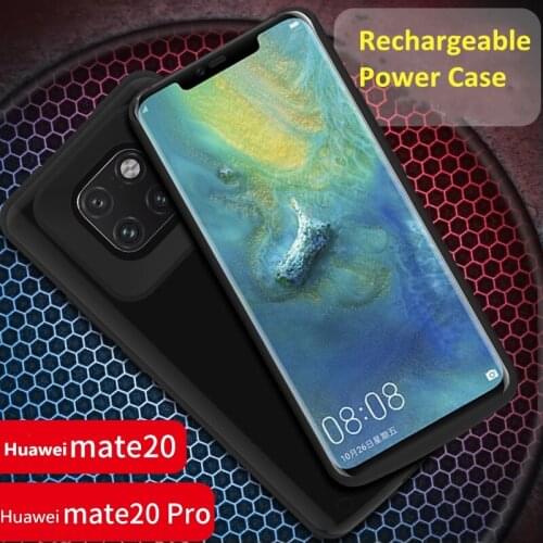 6500mAh-6800mAh External Power Bank Case For HUAWEI mate 20 mate20 Pro battery Charge Case Cover