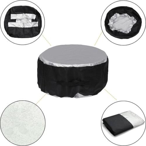 1Pcs Car SUV 13-19inch Tote Spare Tire Storage Cover Wheel Bag Durable Tire Wheel Protection Covers